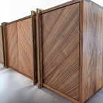 Custom 4 Door Credenza - Wood