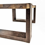 Origins Rectangular Cocktail Table - Leather