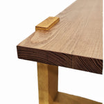 Origins Rectangular Cocktail Table - Leather