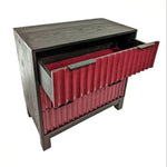 Pantheon Large Nightstand - Leather