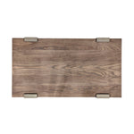 Origins Large Cocktail Table - Leather Legs