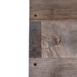 Waterfall Large Rectangular Cocktail Table - With Shelf