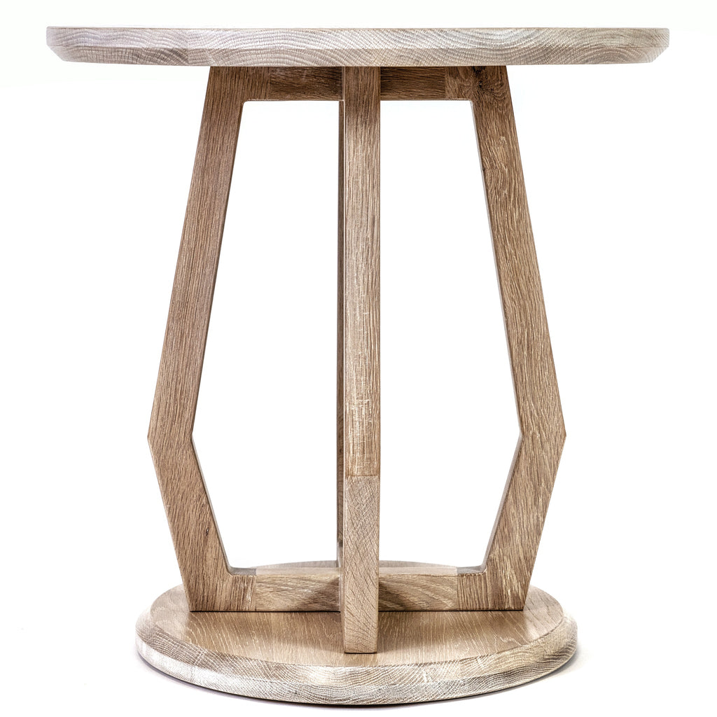 Bridge Side Table – Olive & Wool
