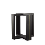 Origins Dining Pedestal - Brass Inlay