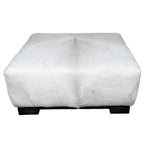 Hair on Hide Cocktail Ottoman