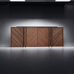 MCM 4 Door Credenza - Wood