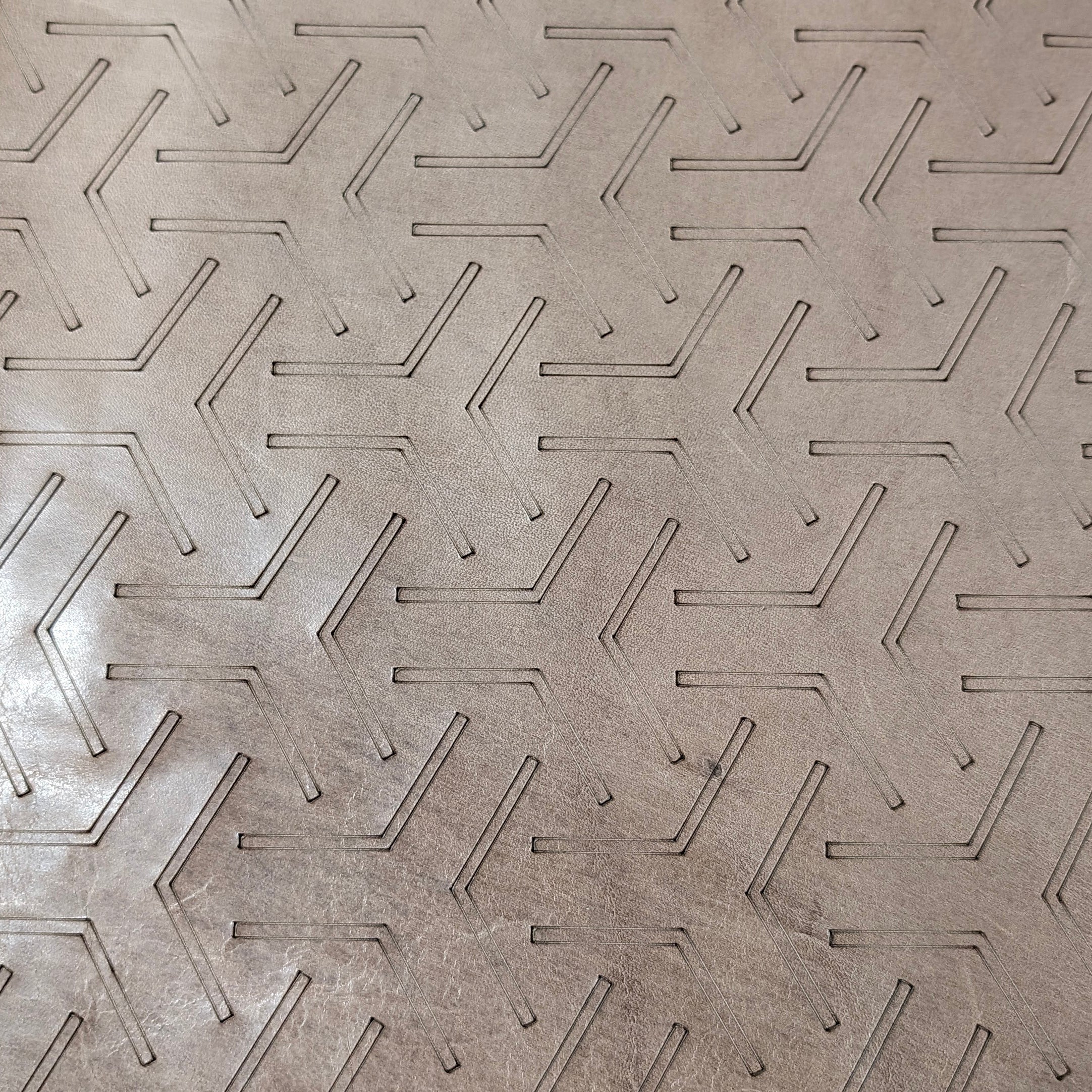 Laser Etched Patterns – Olive & Wool