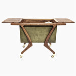 MCM Austin Bar Cart - Wood Case