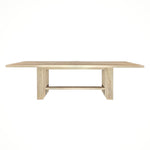 Pantheon 120" Dining Table - Wood Base