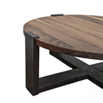 Origins Round Cocktail Table - Wood